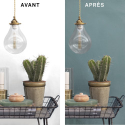 Peinture a effet, Nuage de chaux MAISON DECO, dernier bain, extramat, 2 l - MAISON DECO