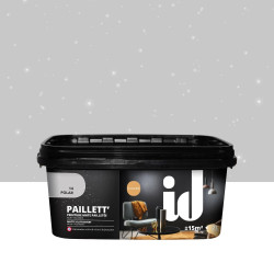 Peinture a effet, Paillett' 2l polar ID, polar, structure, 2 l de marque ID, référence: B9207500