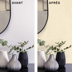 Peinture à effet, Sable precieux MAISON DECO, ivoire, sablé, 2l - MAISON DECO