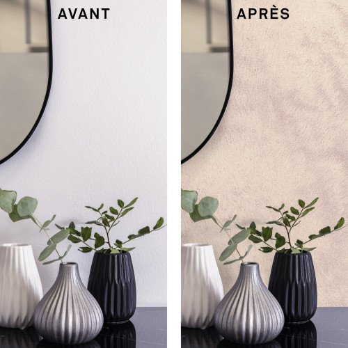 Peinture à effet, Sable precieux MAISON DECO, opale, sablé, 2l - MAISON DECO