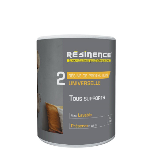 Resine de protection mur, sol et carrelage resinence, incolore mat, 1 l - Sans marque