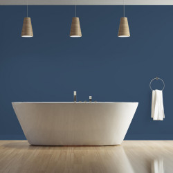 Peinture mur, RIPOLIN cuisine et bain, 2 litres, bleu de bering satin - RIPOLIN