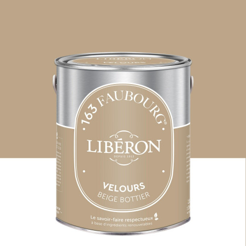 Peinture beige bottier multisupport 163 faubourg LIBÉRON velours 2.5 l - LIBERON