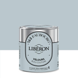 Peinture bleu couture multisupport 163 faubourg LIBÉRON velours 0.5 l de marque LIBERON, référence: B9214700