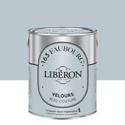 Peinture bleu couture multisupport 163 faubourg LIBÉRON velours 2.5 l de marque LIBERON, référence: B9214800