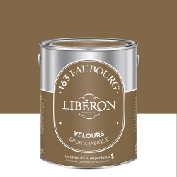 Peinture brun arabique multisupport 163 faubourg LIBÉRON velours 2.5 l de marque LIBERON, référence: B9215300
