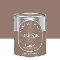 Peinture brun bateleur mur, plafond et boiserie LIBÉRON velours 2.5 l de marque LIBERON, référence: B9215500