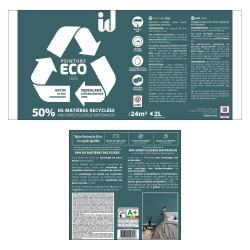 Peinture cedre multisupport ECO ID satiné 2 l - ID