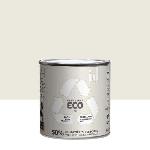 Peinture craie mur / plafond ID Eco satiné 0.5 l - ID