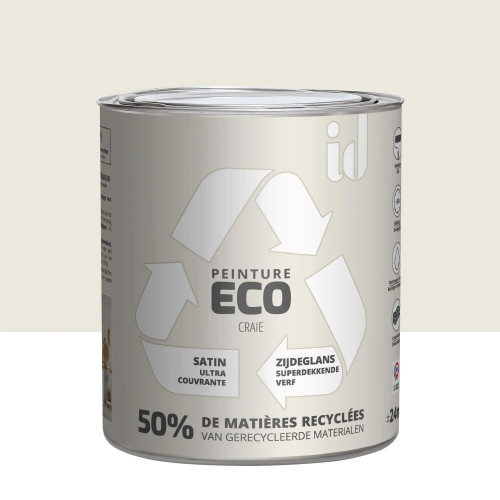 Peinture craie mur / plafond ID Eco satiné 2 l - ID