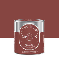 Peinture grège rouge lyrique multisupport 163 faubourg LIBÉRON velours 0.5 l - LIBERON