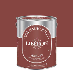 Peinture grège rouge lyrique multisupport 163 faubourg LIBÉRON velours 2.5 l de marque LIBERON, référence: B9217100