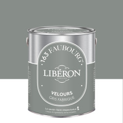 Peinture gris fabrique multisupport 163 faubourg LIBÉRON velours 2.5 l de marque LIBERON, référence: B9217500
