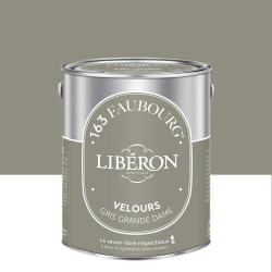 Peinture gris grande dame multisupport 163 faubourg LIBÉRON velours 2.5 l de marque LIBERON, référence: B9217900