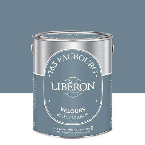 Peinture gris zingueur multisupport 163 faubourg LIBÉRON velours 2.5 l - LIBERON