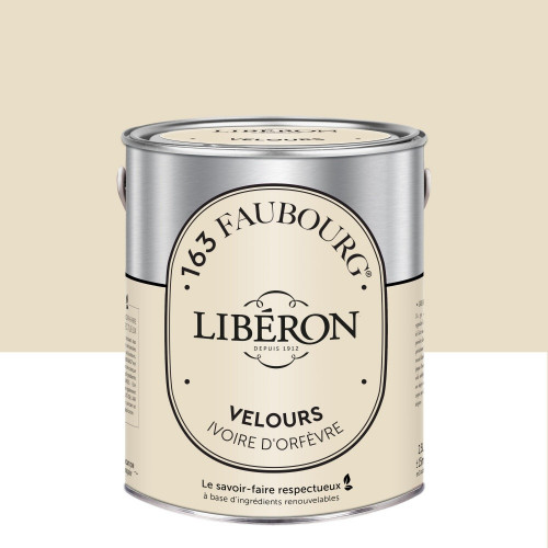 Peinture ivoire d'orfèvre multisupport 163 faubourg LIBÉRON velours 2.5 l - LIBERON