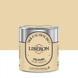Peinture jaune tesselle mur, plafond et boiserie LIBÉRON velours 0.5 l de marque LIBERON, référence: B9219400