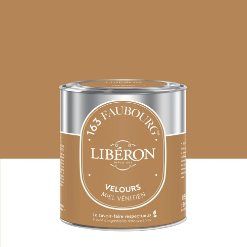Peinture miel vénitien multisupport 163 faubourg LIBÉRON velours 0.5 l - LIBERON