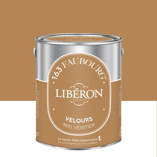 Peinture miel vénitien multisupport 163 faubourg LIBÉRON velours 2.5 l - LIBERON