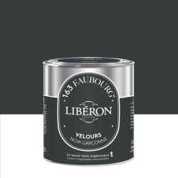 Peinture noir garçonne multisupport 163 faubourg LIBÉRON velours 0.5 l de marque LIBERON, référence: B9220100