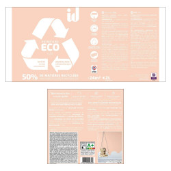 Peinture nude mur / plafond ID Eco satiné 2 l - ID