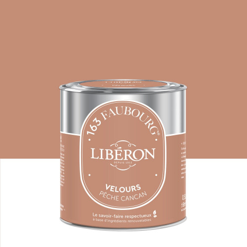 Peinture pêche cancan multisupport 163 faubourg LIBÉRON velours 0.5 l - LIBERON