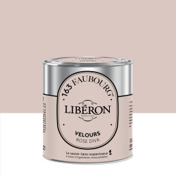 Peinture rose diva multisupport 163 faubourg LIBÉRON velours 0.5 l de marque LIBERON, référence: B9221900