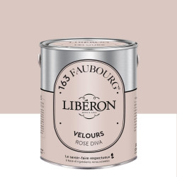 Peinture rose diva multisupport 163 faubourg LIBÉRON velours 2.5 l de marque LIBERON, référence: B9222000