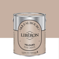Peinture rose liberté multisupport 163 faubourg LIBÉRON velours 2.5 l de marque LIBERON, référence: B9222200