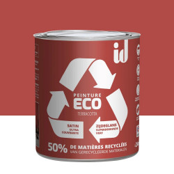 Peinture terracotta mur / plafond ID Eco satiné 2 l - ID