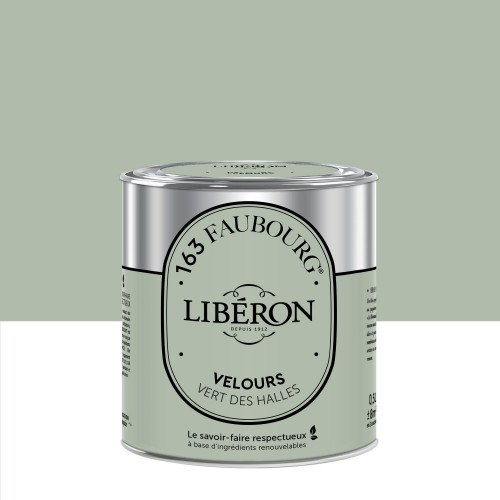 Peinture vert des halles multisupport 163 faubourg LIBÉRON velours 0.5 l - LIBERON