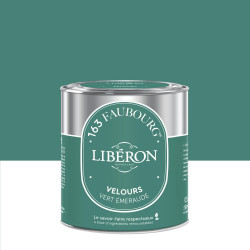 Peinture vert emeraude multisupport 163 faubourg LIBÉRON velours 0.5 l de marque LIBERON, référence: B9223700