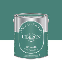 Peinture vert emeraude multisupport 163 faubourg LIBÉRON velours 2.5 l de marque LIBERON, référence: B9223800