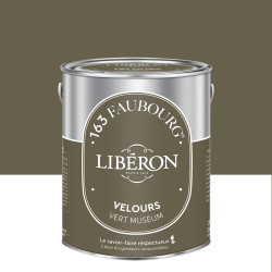 Peinture vert museum multisupport 163 faubourg LIBÉRON velours 2.5 l de marque LIBERON, référence: B9224100