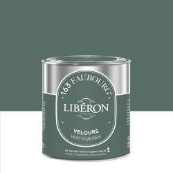 Peinture vert parisien multisupport 163 faubourg LIBÉRON velours 0.5 l de marque LIBERON, référence: B9224600