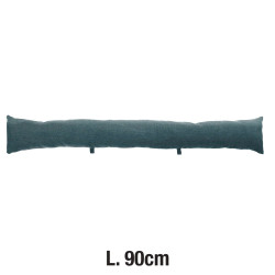 Coussin bas de porte Chambray, vert l.12 x H.12 cm - JBY CREATION