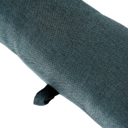 Coussin bas de porte Chambray, vert l.12 x H.12 cm - JBY CREATION