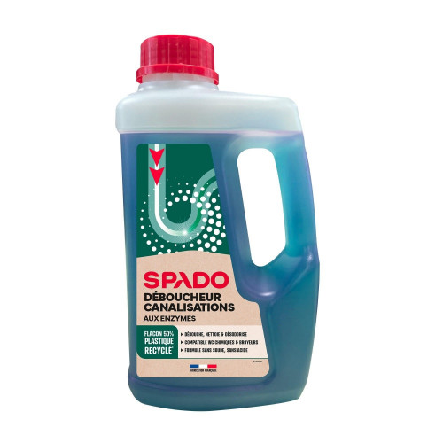 Déboucheur wc et canalisation SPADO 1L - SPADO