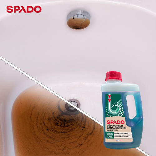 Déboucheur wc et canalisation SPADO 1L - SPADO