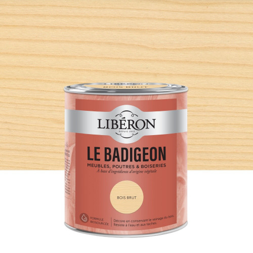 Badigeon Le badigeon LIBERON bois brut mat 0.75 l - LIBERON