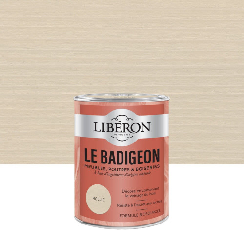 Badigeon Le badigeon LIBERON ficelle mat 250 ml - LIBERON
