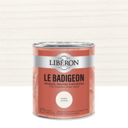 Badigeon LIBERON blanc coton mat 0.75 l de marque LIBERON, référence: B9226500