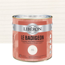 Badigeon LIBERON blanc coton mat 2 l de marque LIBERON, référence: B9226600