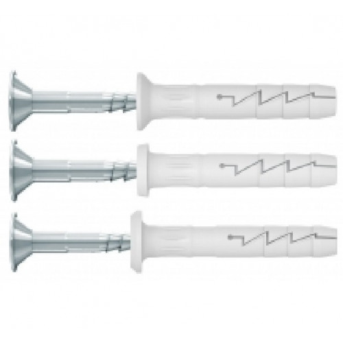 Chevilles clous-vis nylon FX-N-05L040 Ø 5 x 40 mm - RAWL