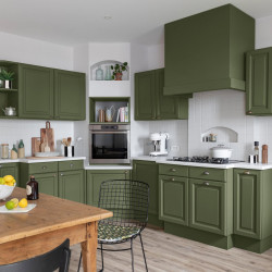 Peinture meuble, V33 Rénovation cuisine et bain, 0.075l, vert kaki mat - V33