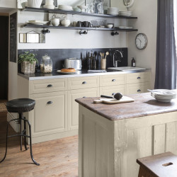Peinture  Relook bois MAISON DECO, beige sable satine, 1 l - MAISON DECO