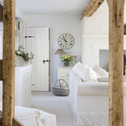 Peinture  Relook bois MAISON DECO, blanc neige satine, 1 l - MAISON DECO