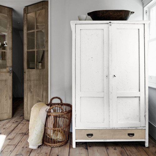Peinture  Relook bois MAISON DECO, blanc neige satine, 1 l - MAISON DECO