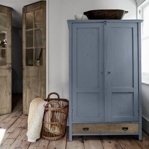 Peinture  Relook bois MAISON DECO, bleu ocean satine, 1 l - MAISON DECO