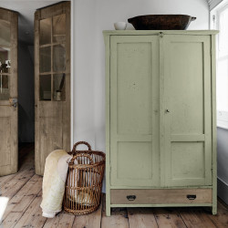 Peinture  Relook bois MAISON DECO, vert lichen satine, 1 l - MAISON DECO